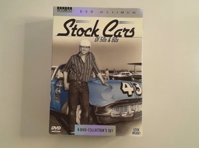 Stock Cars of 50s & 60s 4 DVD Box Collector's Set New - Imagem 1 de 4