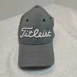 Titleist Fitted Stretch Hat Cap Size S/M Gray A-flex Golf - Picture 1 of 6