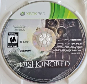 Dishonored Microsoft Xbox 360 - Disc Only Tested and Working Action Videogame - Picture 1 of 2