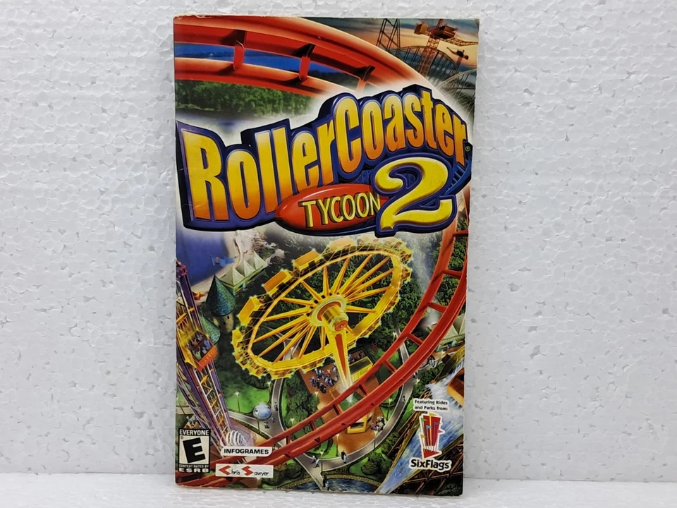 PC Game Roller Coaster Tycoon 2 User Manual Only - Image 1 of 3