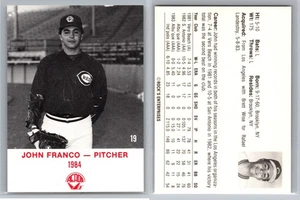 John Franco 1984 Rock's Enterprises Minor League Rookie Cincinnati Reds Mets RC - Picture 1 of 1