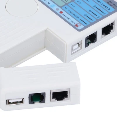 Coaxial Cable Tester 4in1 Network Tool RJ11/RJ45/USB BNC MultiTester♡ - Image 1 of 4