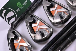 Callaway X-24 Hot Irons / 3-PW+SW / Regular Flex Callaway 75 Shafts - Picture 1 of 7