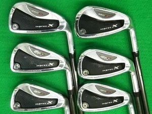 Yamaha inpres X 460D Irons #5-9,Pw(6Clubs)/DX-507i/Flex:SR/ Iron set - Picture 1 of 6