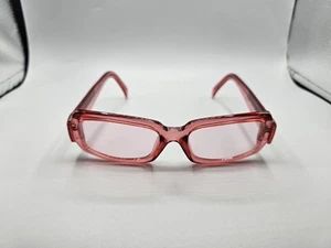 Donna Karan Woman's Glasses 9801s 691 Translucent Pink 52 18 135 Frames Only - Picture 1 of 6