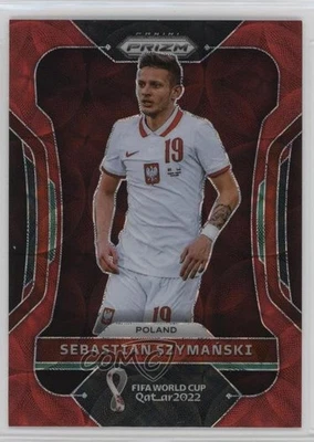 2022 Panini Prizm World Cup Qatar Choice Red Sebastian Szymanski Szymański #171 - Image 1 of 2