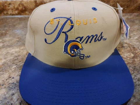 Vintage ST LOUIS RAMS BALL CAP Cover