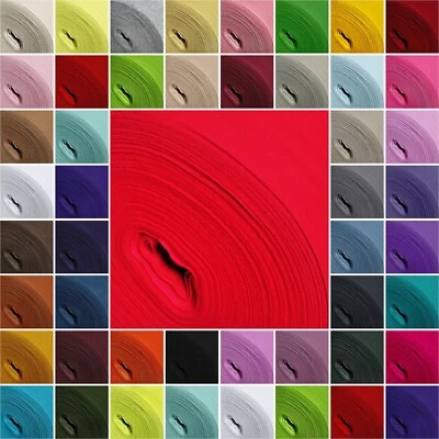 Felt Craft Fabric 51 COLOURS per metre 112cm wide 1of 2 Listings See description - Image 1 of 3