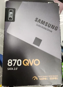 Samsung 870 QVO 2TB 2.5" SATA III Internal SSD (MZ-77Q2T0) Open box - Afbeelding 1 van 2