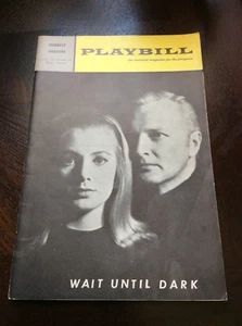 Playbill - Wait Until Dark - Forrest Theatre - Mayo 1967 Vol. 4 # 5 - Imagen 1 de 11