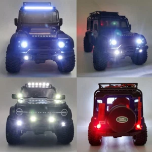 Para 1/18 Traxxas TRX-4M accesorios mejorados para automóvil de radiocontrol Coche Barra de luz LED Lámparas puntuales - Imagen 1 de 28