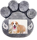 Re-Call Pet Tombstone Dog or Cat Memorial Stone Personalized with Waterproof Pho
