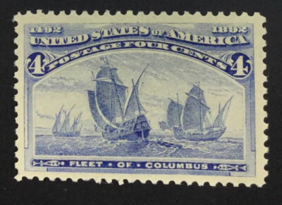 MOMEN: US STAMPS #233 MINT OG NH PF GRADED CERT VF/XF-85 LOT #76381 - Image 1 of 3