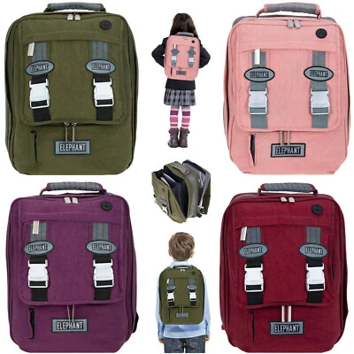 Schulrucksack Rucksack Elephant Kids Mädchen Jungen Kinder leicht 3804 Auswahl - Bild 1 von 4