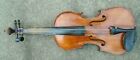 antique full size unmarked violin playable