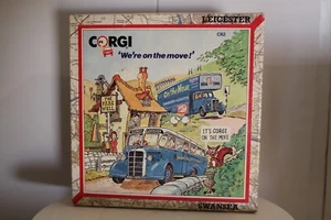 Corgi #C82 Swansea 'We're on the Move' - Bedford Luton Van & Bedford Coach - Picture 1 of 11