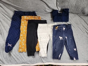 Lote de pantalones Carters de 6 meses para bebés niñas elegantes y recatados - Imagen 1 de 10