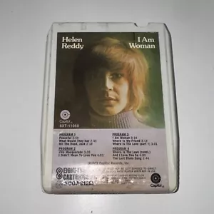 Helen Reddy I Am Woman 8-Track Tape 8XT-611068 Capitol Records 1972 Untested - Foto 1 di 8