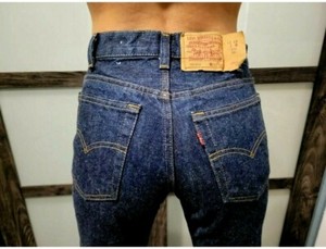 Vintage Levi's 701-0117 Made in the USA  - Student Fit Button Fly Jeans 24 x 28