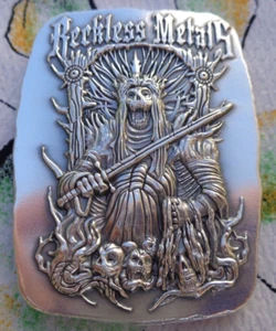 5 oz. KINGS NEVER DIE V2 nummeriert antik limitiert Barren .999 Feinsilber - Bild 1 von 4