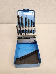 Century Drill and Tool 26115 13pc Cobalt Drill Index Incomplete Missing 2 - Picture 1 of 14