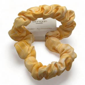 Bandas elásticas elásticas para el cabello amarillo mostaza para mujeres o niñas pelos - Imagen 1 de 3