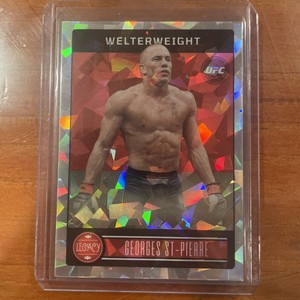 George St Pierre 2023 Chronicles Legacy Cracked Ice /25