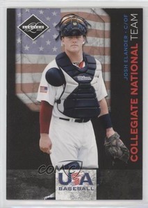 2011 Panini Limited USA Baseball 2011 National Teams /199 Josh Elander #3