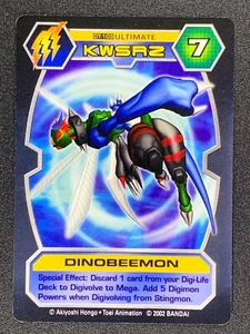 Dinobeemon DT-103 Ultimate Bandai Digimon 2002 D-Tector Series 3 NonFoil - Bild 1 von 2