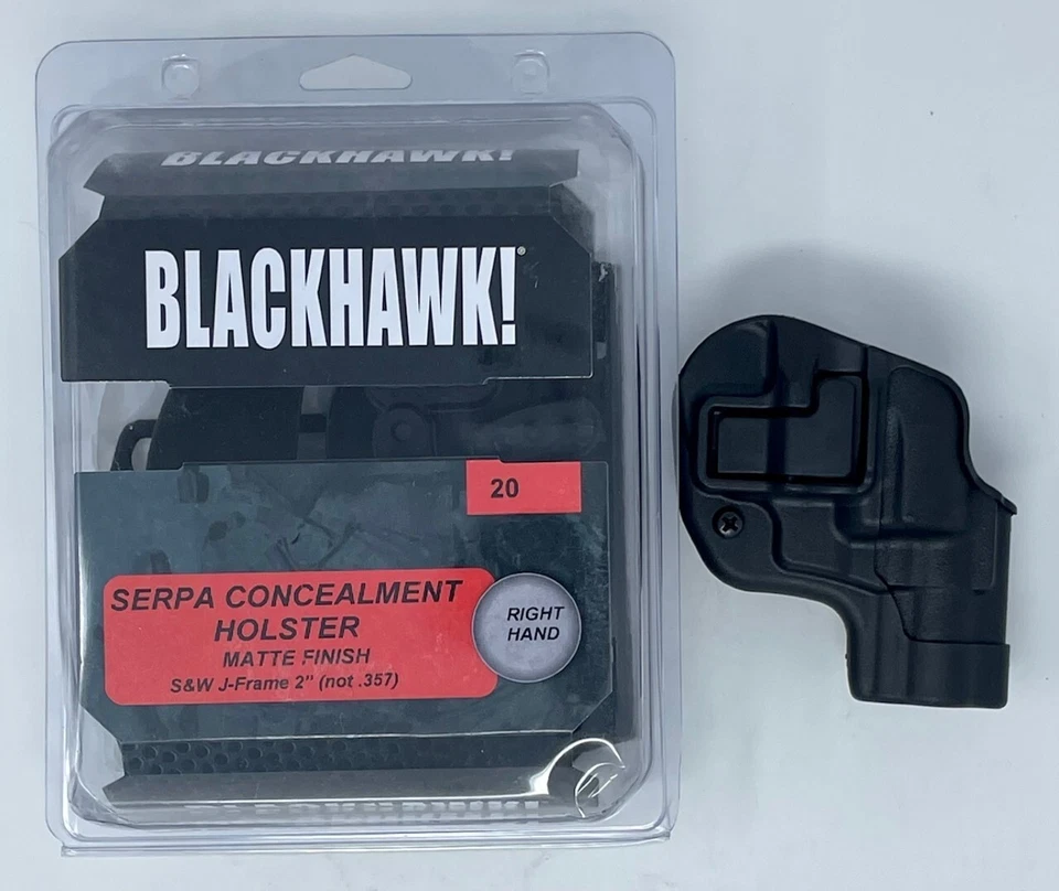 Blackhawk CQC SERPA C1220 Belt Holster RH Smith Wesson J Frame Carbon Fiber