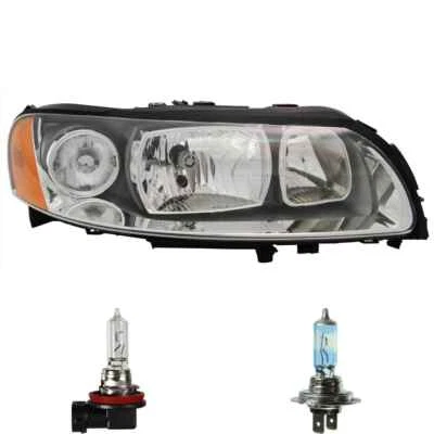Scheinwerfer rechts Grau H7/H9 für Volvo V70 II SW P80_ S60 I 384 inkl. Lampen - Bild 1 von 4