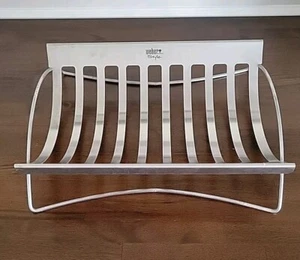 Weber Stainless Steel Grill Rib Roast Holder Rack 15” Long New - Picture 1 of 5