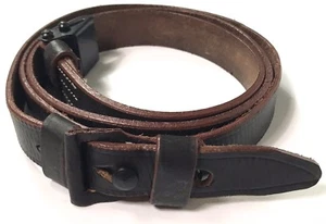 WWII GERMAN K98 98K RIFLE LEATHER RIFLE CARRY SLING - Bild 1 von 4
