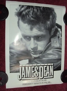 JAMES DEAN POSTER -THE TELEVISION WORK - MUSEUM OF BROADCASTING - 1986 - EX - Picture 1 of 11