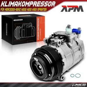 Klimakompressor 7SBU16C für Mercedes-Benz W202 W210 W163 W140 Sprinter B901-B904 - Bild 1 von 8