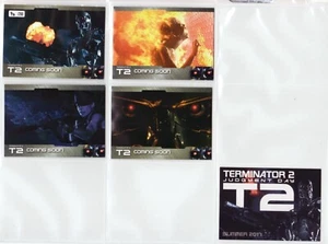TERMINATOR 2, JUDGEMENT DAY, 4 CARD LIMITED EDITION PROMO SET - UNSTOPPABLE CARD - Bild 1 von 2