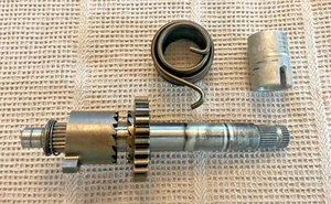 1979 - 1990 Honda XL100S XR100R XR80R OEM Kick Starter Spindle Shaft Assembly - Picture 1 of 7