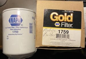 NAPA GOLD Hydraulic Fluid Power Filter 1759