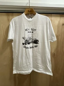 Vintage 80’s Car Show 50s Fest Single Stitch T-Shirt Hot Rod USA 1987 Hanes XL - Bild 1 von 4