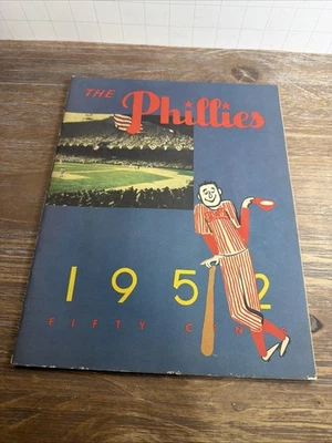 Anuario de los Filis de Filadelfia 1952 Foto 1 de 4