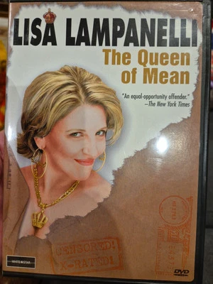 LISA LAMPANELLI THE QUEEN OF MEAN DVD STAND-UP ROAST COMEDIAN COMEDY SHOW R1 - Image 1 of 3