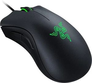 Razer DeathAdder Essential Gaming Mouse Wired 5 Button 6400 DPI Optical Sensor E - Picture 1 of 6