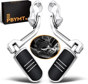 1-1/4" Short Angled Adjustable Highway Foot Peg Mount Fit For Harley Road King - Picture 1 of 7