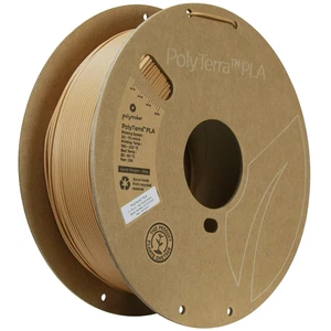 Polymaker PolyTerra PLA Wood Brown 1.75mm 1kg 3D Printer Filament - Picture 1 of 4