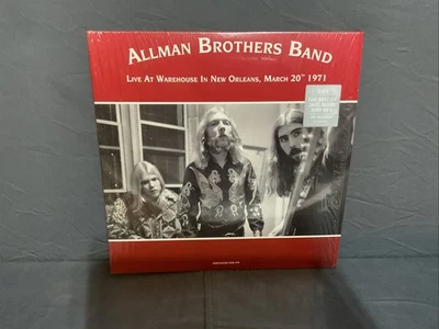 Allman Brothers Band Live At Warehouse March 20th 1971 Westwood One-FM Dbl Vinyl - Image 1 of 4