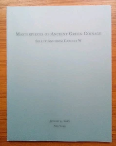MASTERPIECES OF ANCIENT GREEK COINAGE Classical Numismatic ~ Cabinet W ~Jan 2012 - Bild 1 von 5
