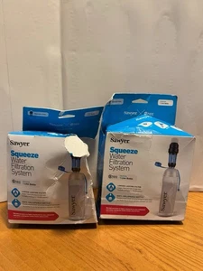 2x Sawyer Squeeze Wasserfiltersystem: 1L Cnoc Flasche (beschädigte Box) - Bild 1 von 3