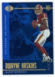 2019 Panini Illusions Dwayne Haskins Blue Foil Rookie RC #3 #/299 - Picture 1 of 1