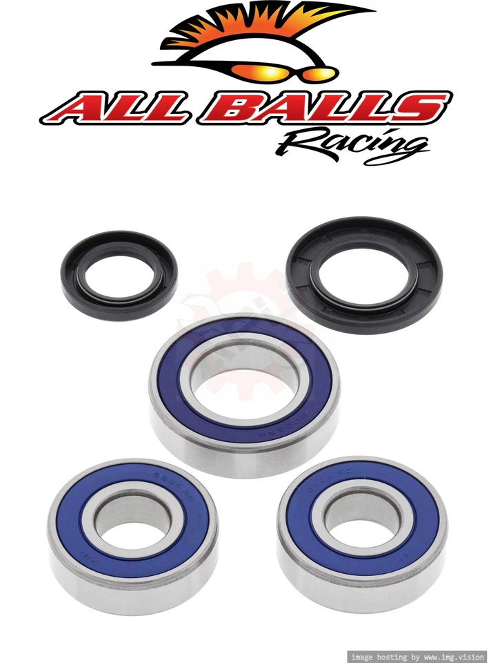 Rodamientos de rueda trasera Kawasaki ZX750 Ninja 750R 87-90 TODAS LAS BOLAS 25-1110 Foto 1 de 4