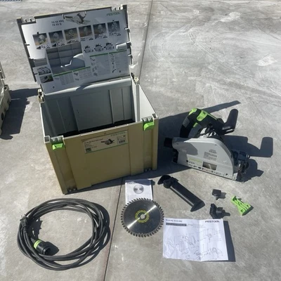 Sierra de oruga Festool TS 55 EQ Plus corte por inmersión con estuche excelente estado probablemente nosotros Foto 1 de 4